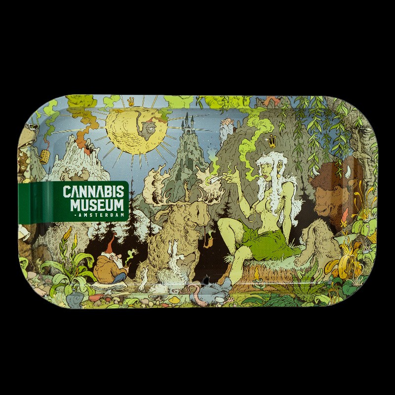 Ganja Girl Rolling Tray