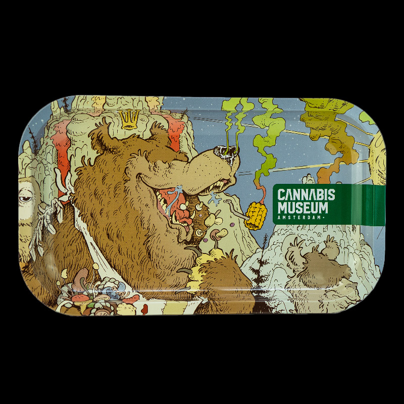 The Munching Bear Rolling Tray