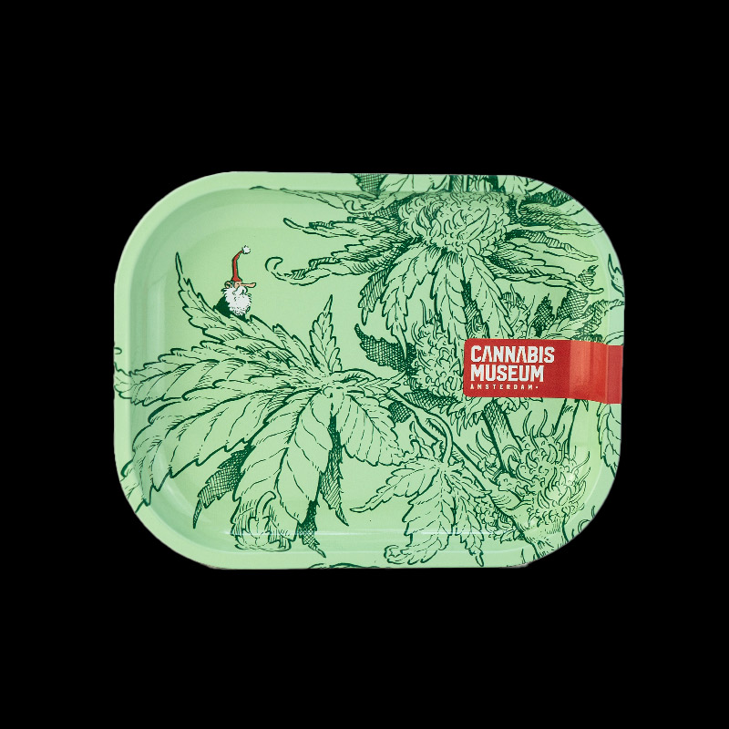 Green Plant Life Rolling Tray