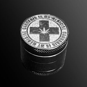 My Medicine Travel Grinder BK