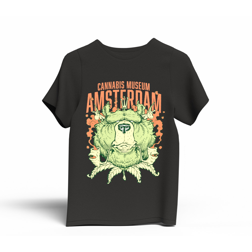 Cannabis Museum T-shirt - The Bear