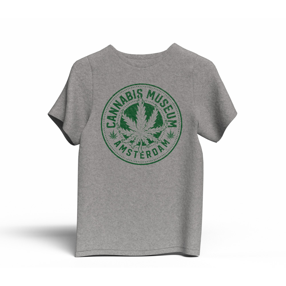 Cannabis Museum T-shirt - The Leaf - GY