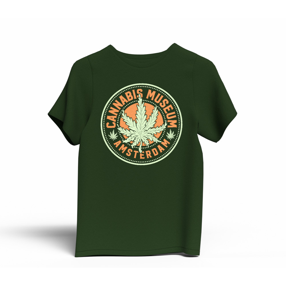 Cannabis Museum T-shirt - The Leaf - DG
