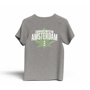 Cannabis Museum T-shirt - The XXX Leaf GY